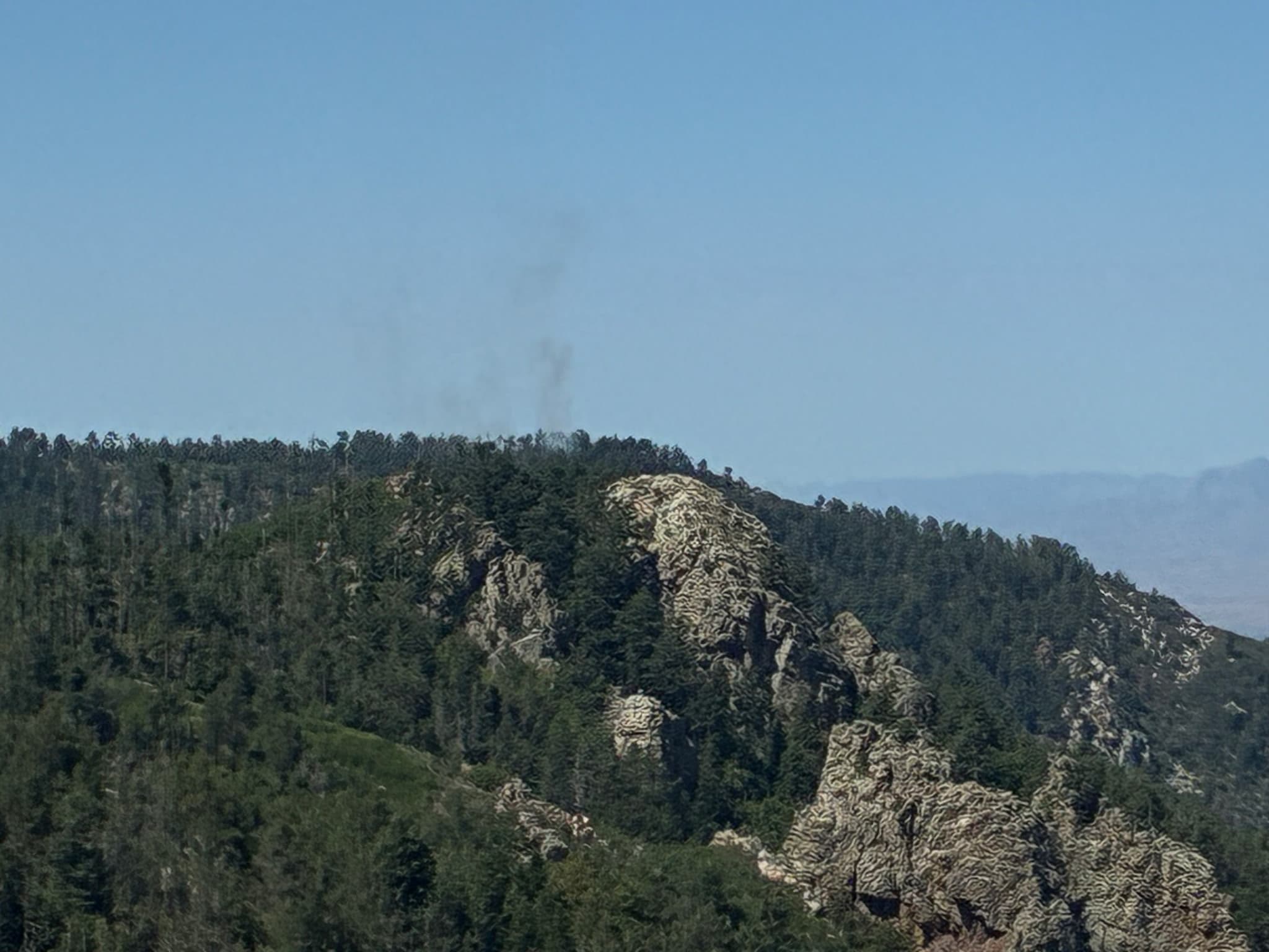 Firefighters respond to lightning fires in the Cibola National Forest